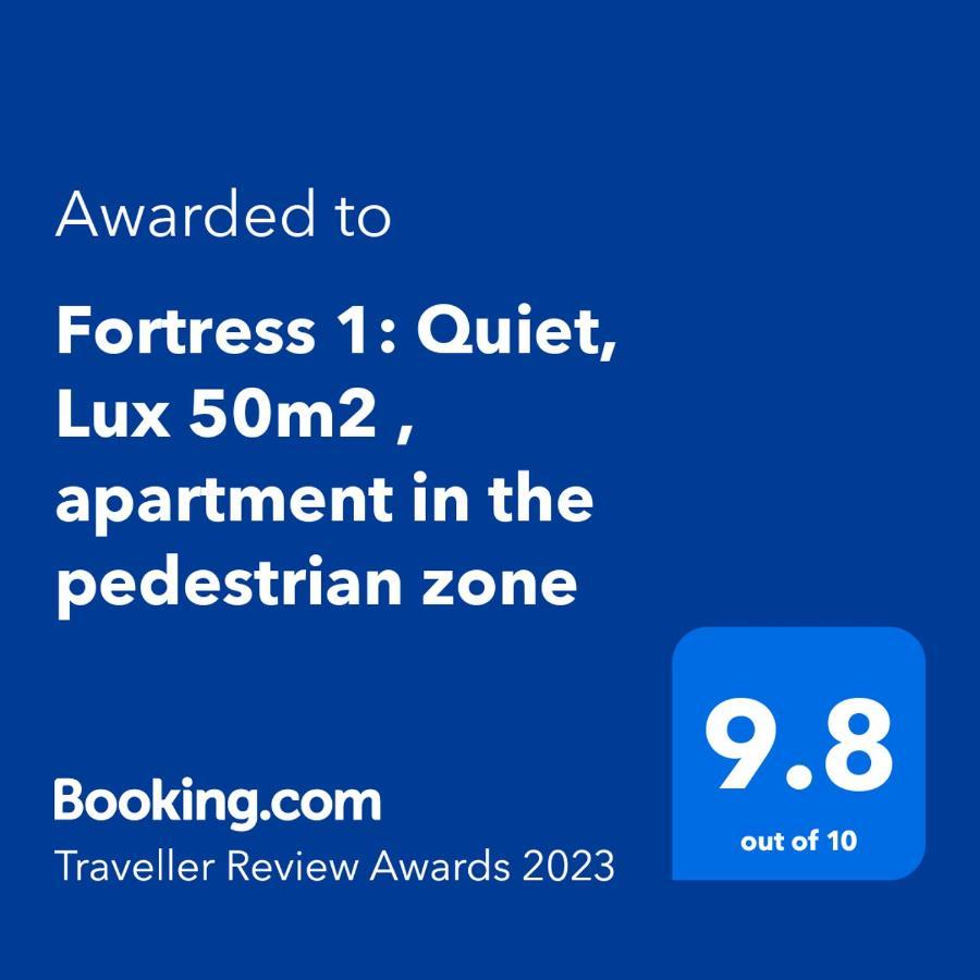 Fortress 1: Quiet, Lux 50m2 , In The Pedestrian Zone *